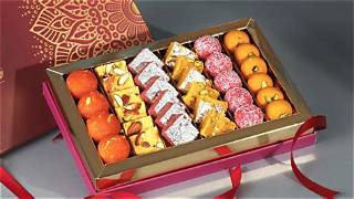 Traditional Indian sweets at LSK Monarch